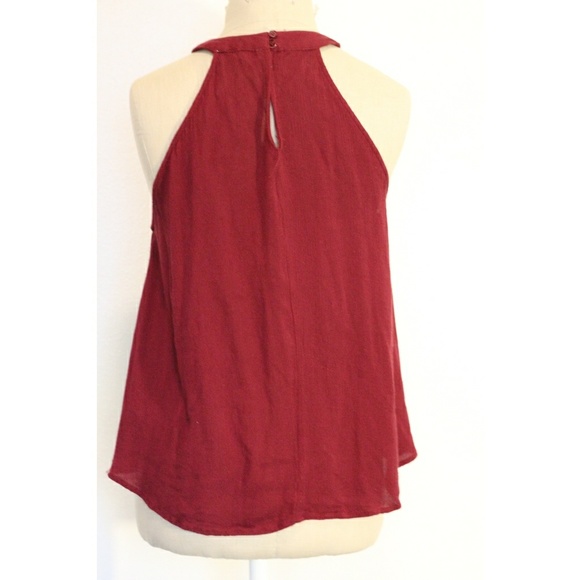 💃Elodie Maroon Tank Top💃 - Picture 2 of 5